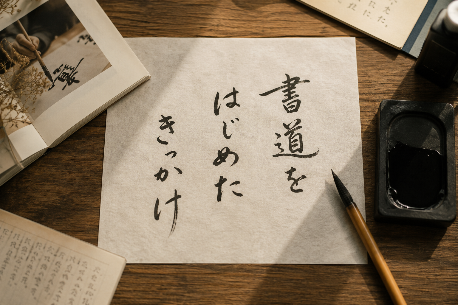 書道を始めたきっかけ