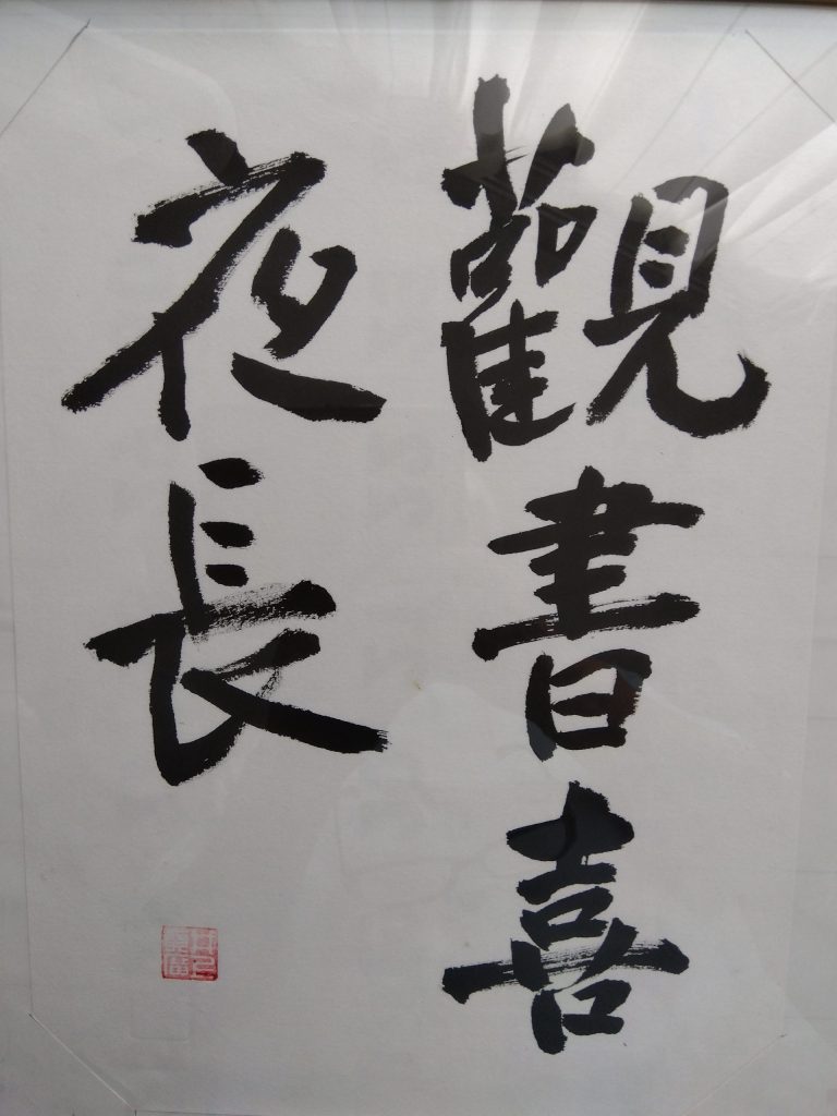 観書喜夜長